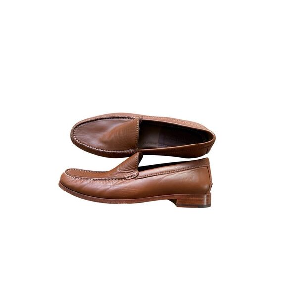 Johnston & Murphy Mens Cognac Sheepskin Baldwin Penny Loafer Size 11M main image 9